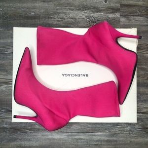 SOLD.  Balenciaga knife boots